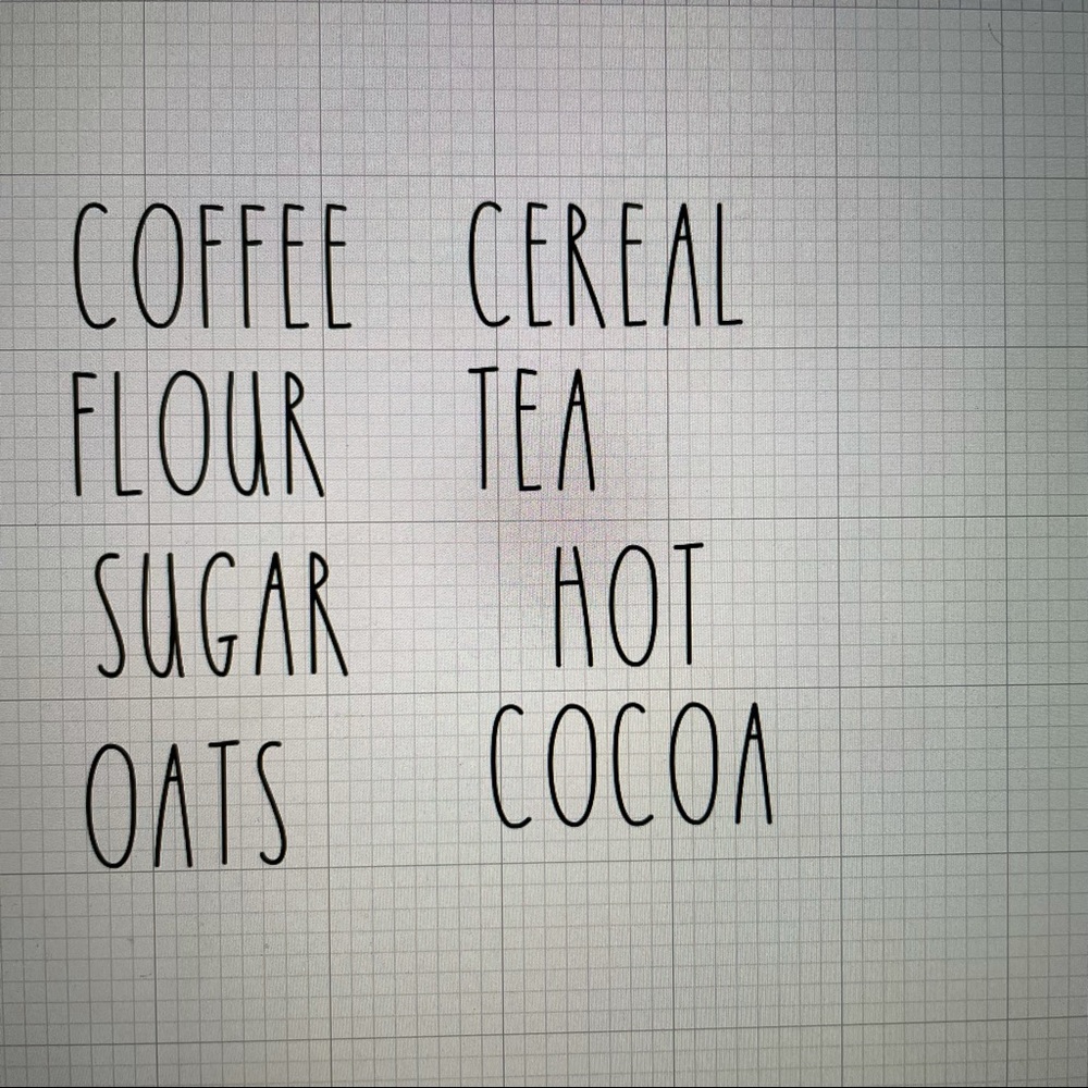 pantry labels - Picture 2 of 3